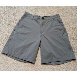 Orvis Shorts Mens Sz 30 Gray Stretch Performance Tech Golf Outdoor Hiking Preppy